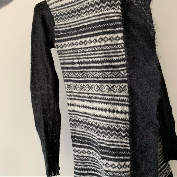 ZARA Knitwear Wrap Wool Cardigan - Picture 6 of 6